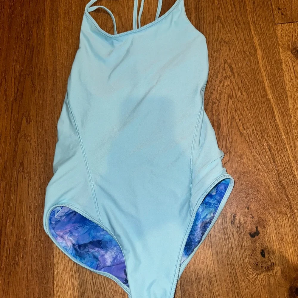 Blue + purple ivviva one piece - Picture 3 of 4